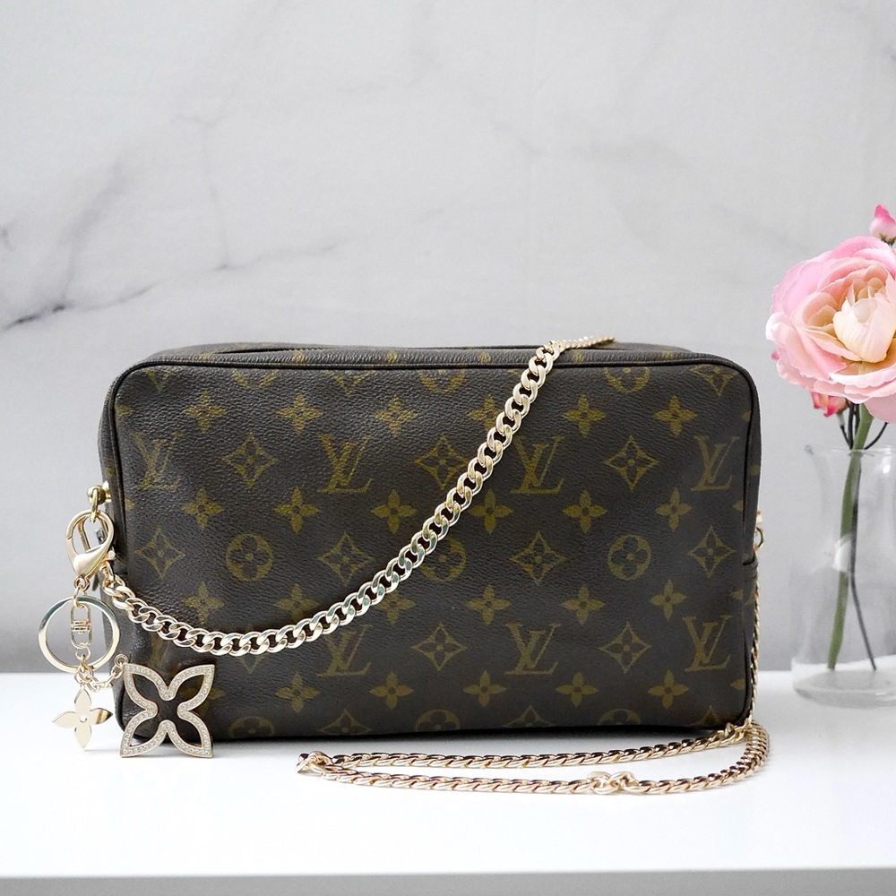 🛍Louis Vuitton Trousse 28 Crossbody 832